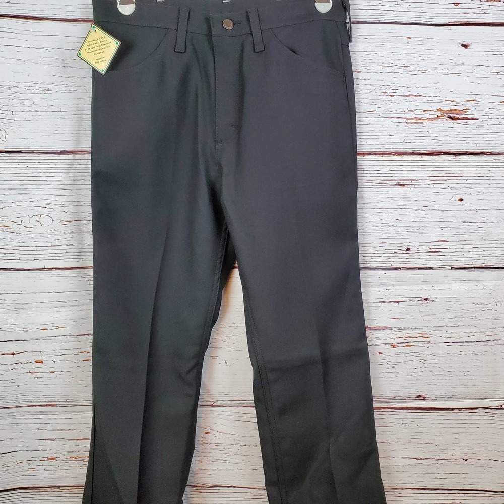 Wrangler Men's Black Bootcut Jeans